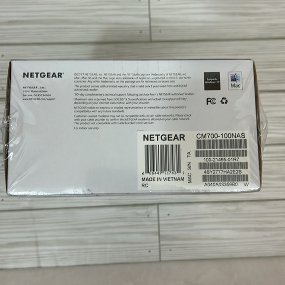 NETGEAR CM700 High Speed Cable Modem NIP - Picture 6 of 7